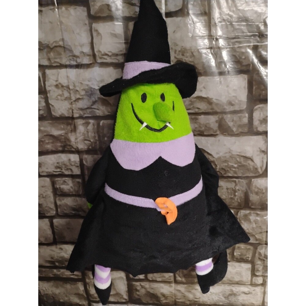 EEC International Inc 18" Stuffed Polyester Toy Plush Green Witch CW3074